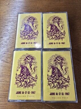 Rare Vintage Monterey Pop Festival 1967 Live 4-Cassette Set